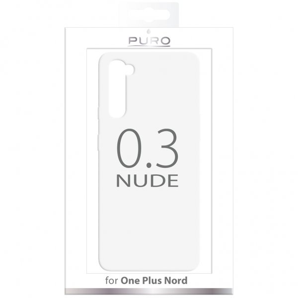 Puro OnePlus Nord Deksel Nude Transparent