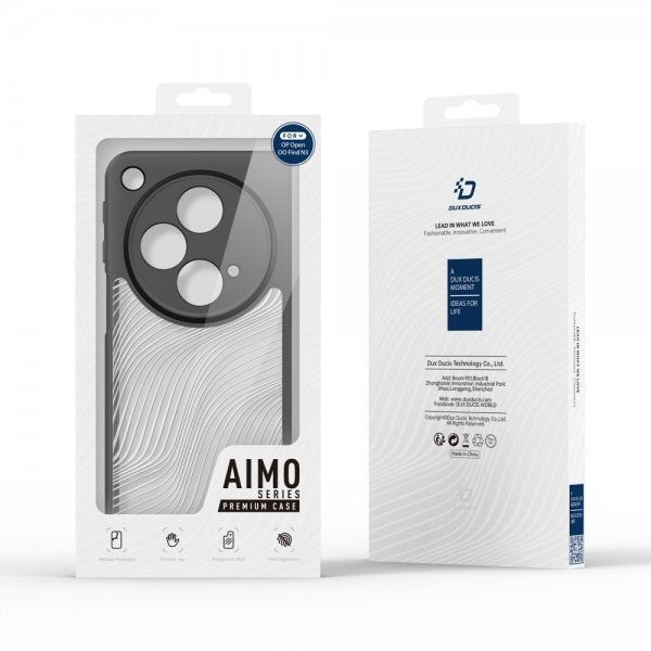 Dux Ducis OnePlus Open Deksel Aimo Series Svart