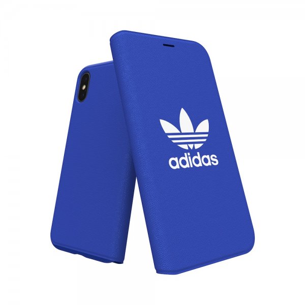 Adidas iPhone X/Xs Etui OR Booklet Case ADICOLOR SS18 Blå