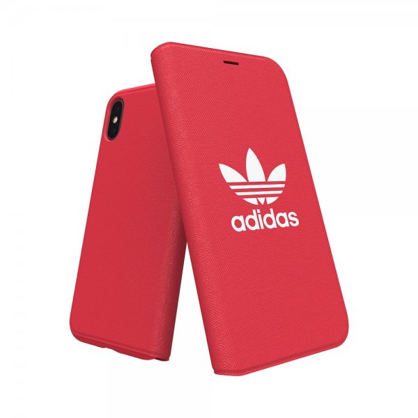 Adidas iPhone X/Xs Etui OR Booklet Case ADICOLOR SS18 Rød