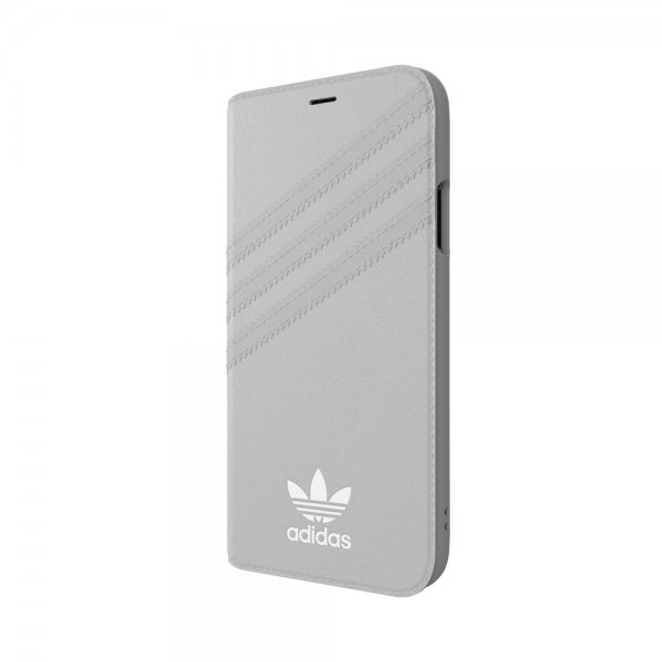 Adidas iPhone X/Xs Etui OR Booklet Case Suede FW18 Grå