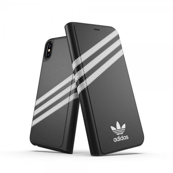 Adidas iPhone Xs Max Etui OR Booklet Case FW18 Svart HHvit