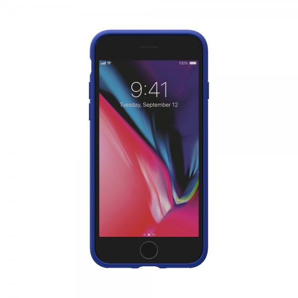 Adidas iPhone 6/6S/7/8/SE Deksel OR Moulded Case ADICOLOR SS18 Blå