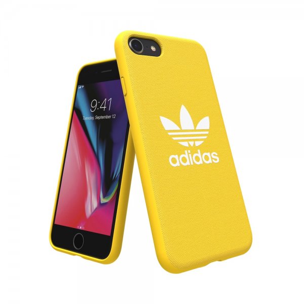 Adidas iPhone 6/6S/7/8/SE Deksel OR Trefoil Snap Case ADICOLOR SS18 Gul