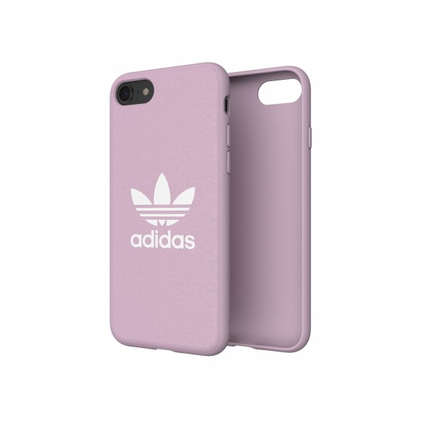 Adidas iPhone 6/6s/7/8/SE Deksel OR Moulded Case Canvas FW18 Clear Pink