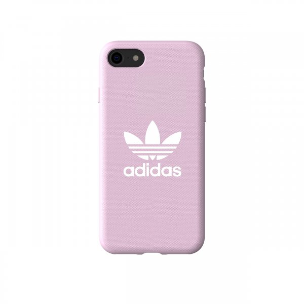 Adidas iPhone 6/6s/7/8/SE Deksel OR Moulded Case Canvas FW18 Clear Pink
