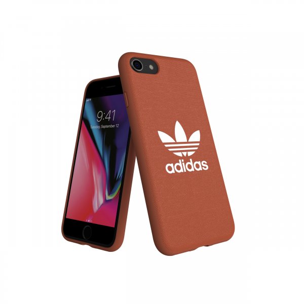 Adidas iPhone 6/6s/7/8/SE Deksel OR Moulded Case Canvas FW18 Shift Oransje