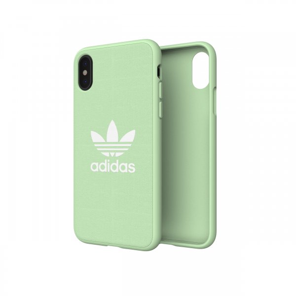 Adidas iPhone X/Xs Deksel OR Moulded Case Canvas FW18 Clear Mint
