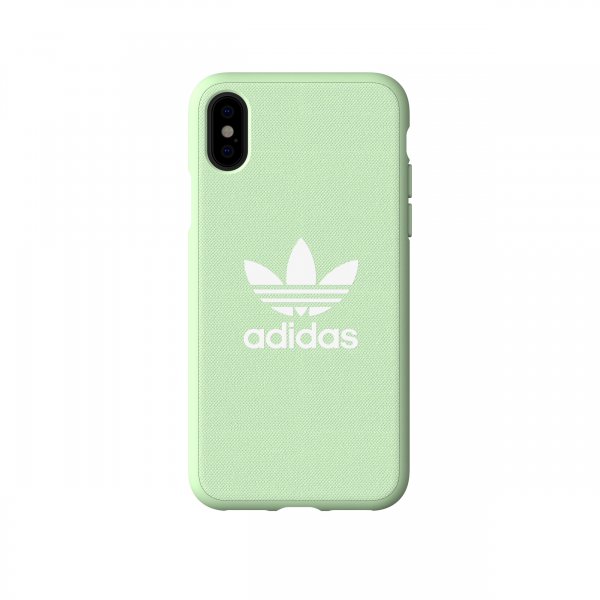 Adidas iPhone X/Xs Deksel OR Moulded Case Canvas FW18 Clear Mint