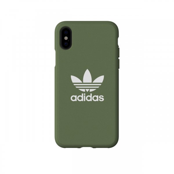 Adidas iPhone X/Xs Deksel OR Moulded Case Canvas FW18 Trace Green