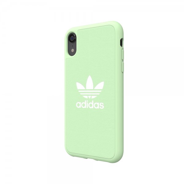 Adidas iPhone Xr Deksel OR Moulded Case Canvas FW18 Clear Mint