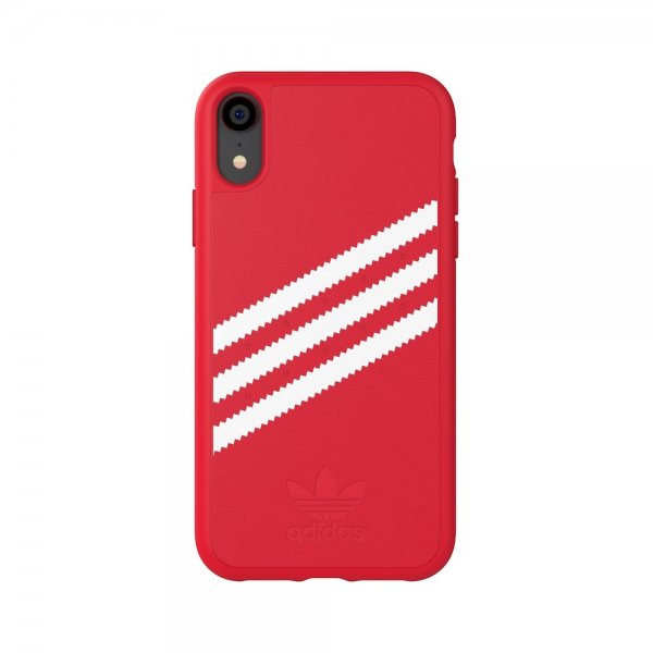 Adidas iPhone Xr Deksel OR Moulded Case Suede FW18 Scarlet