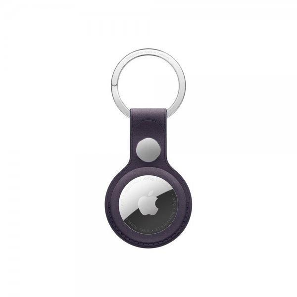 Apple Original AirTag Holder FineWoven Nøkkelring Midnight Purple