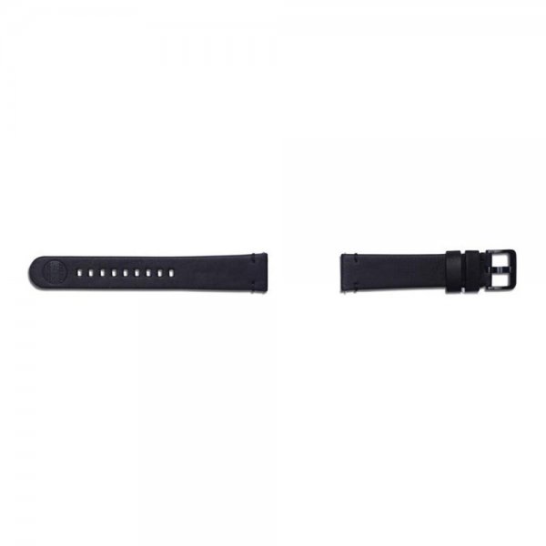 Samsung Original Armbånd 20mm Leather Band Svart