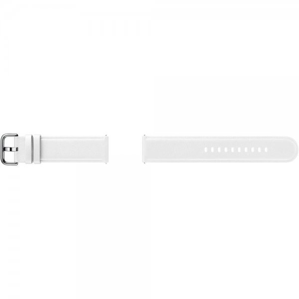 Samsung Original Armbånd 22mm Leather Band Hvit