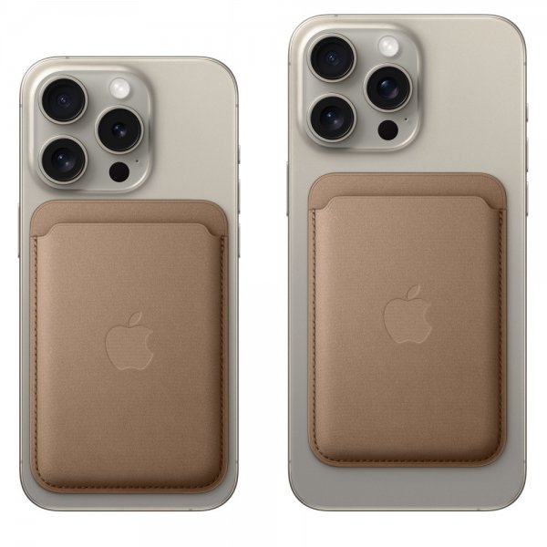 Apple Original FineWoven Lommebok MagSafe Taupe