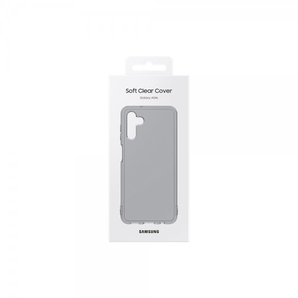 Samsung Original Galaxy A04s Deksel Soft Clear Cover Svart