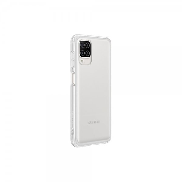Samsung Original Galaxy A12 Deksel Soft Clear Cover Transparent
