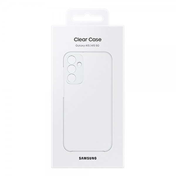 Samsung Original Galaxy A15 Deksel Clear Case Transparent