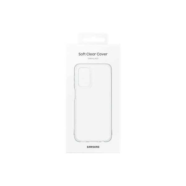 Samsung Original Galaxy A23 5G Deksel Soft Clear Cover Transparent