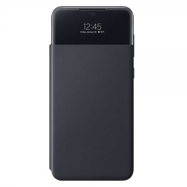 Samsung Original Galaxy A33 5G Etui Smart S View Wallet Cover Svart