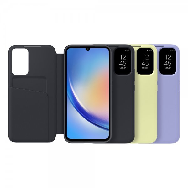 Samsung Original Galaxy A34 5G Etui Smart View Wallet Case Lime
