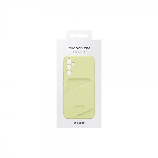 Samsung Original Galaxy A34 5G Deksel Card Slot Case Lime