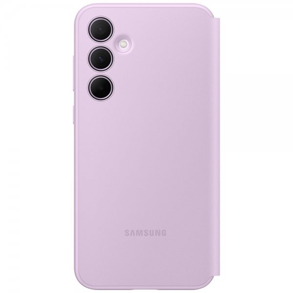 Samsung Original Galaxy A35 Etui Smart View Wallet Case Lavendel