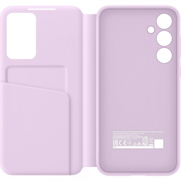 Samsung Original Galaxy A35 Etui Smart View Wallet Case Lavendel