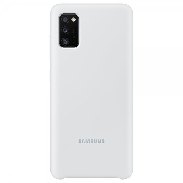 Samsung Original Galaxy A41 Deksel Silikoni Cover Hvit