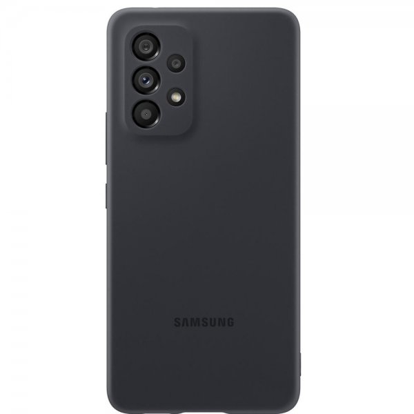 Samsung Original Galaxy A53 5G Deksel Silicone Cover Svart