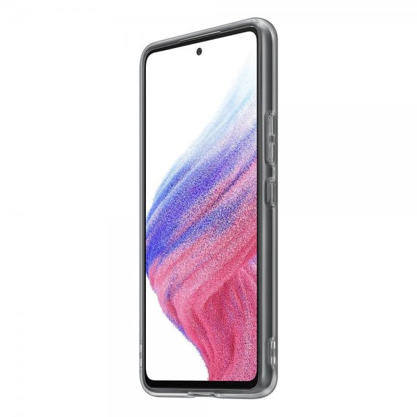 Samsung Original Galaxy A53 5G Deksel Soft Clear Cover Svart