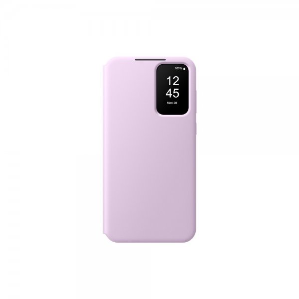 Samsung Original Galaxy A55 Etui Smart View Wallet Case Lavendel