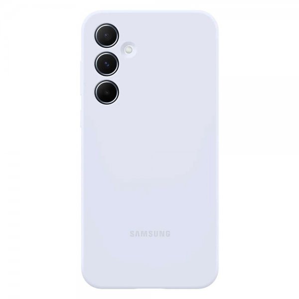 Samsung Original Galaxy A55 Deksel Silicone Case Blå