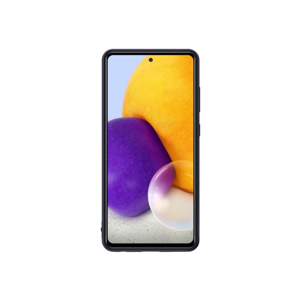 Samsung Original Galaxy A72 Deksel Silicone Cover Svart