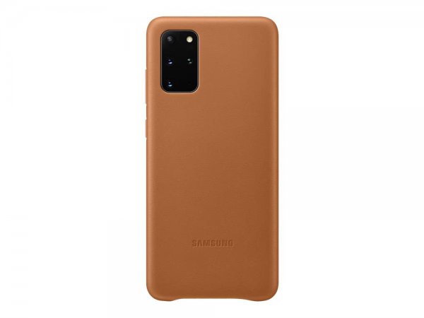 Samsung Original Galaxy S20 Plus Deksel Leather Cover Brun