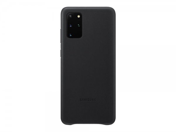 Samsung Original Galaxy S20 Plus Deksel Leather Cover Svart