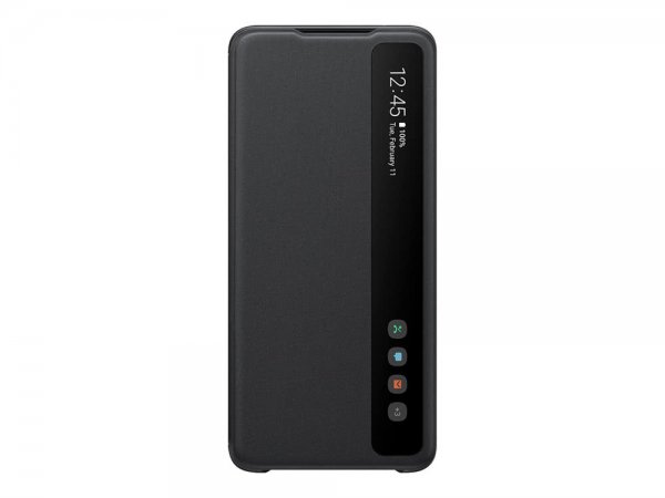 Samsung Original Galaxy S20 Ultra Etui Smart Clear View Cover Svart