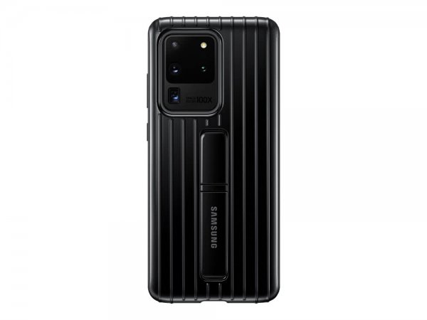 Samsung Original Galaxy S20 Ultra Deksel Standing Cover Svart