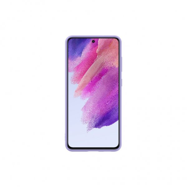 Samsung Original Galaxy S21 FE Deksel Silicone Cover Lavender