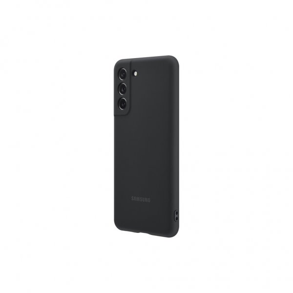 Samsung Original Galaxy S21 FE Deksel Silicone Cover Svart