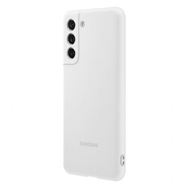 Samsung Original Galaxy S21 FE Deksel Silicone Cover Hvit