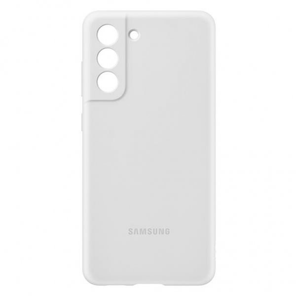 Samsung Original Galaxy S21 FE Deksel Silicone Cover Hvit