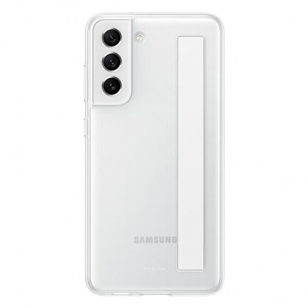 Samsung Original Galaxy S21 FE Deksel Slim Strap Cover Hvit