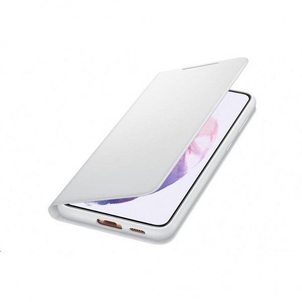 Samsung Original Galaxy S21 Plus Etui LED View Cover Lysegrå