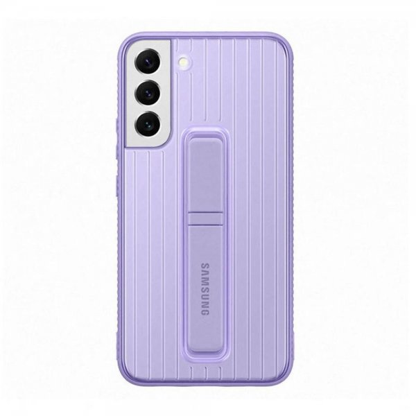 Samsung Original Galaxy S22 Plus Deksel Protective Standing Cover Lavender