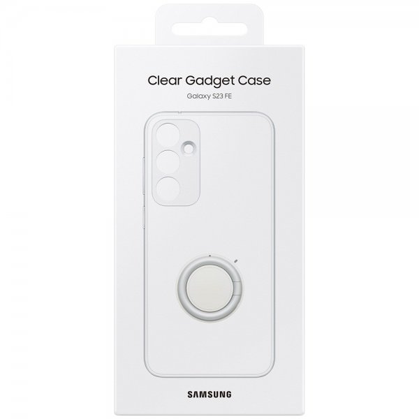 Samsung Original Galaxy S23 FE Deksel Clear Gadget Case Transparent