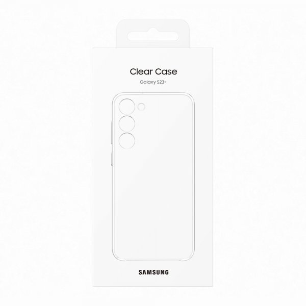 Samsung Original Galaxy S23 Plus Deksel Clear Case Transparent