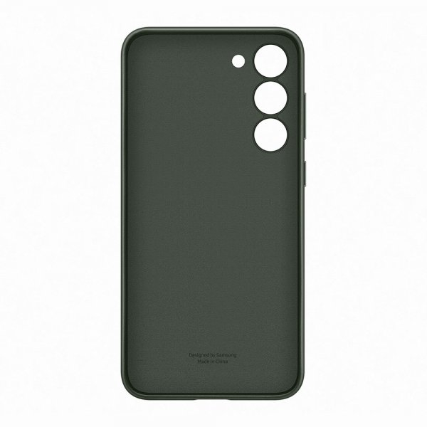 Samsung Original Galaxy S23 Plus Deksel Leather Cover Grønn