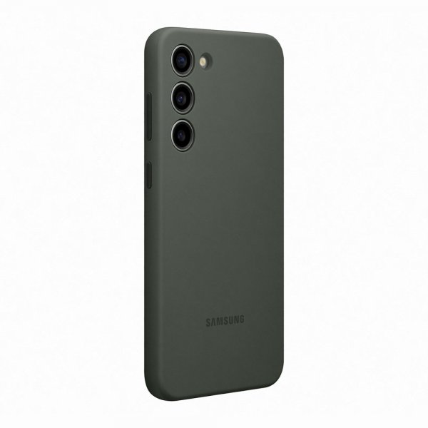 Samsung Original Galaxy S23 Plus Deksel Silicone Case Khaki